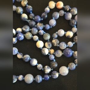 Semi precious stones.  Beaded necklace.  Handmade. Check my other creations